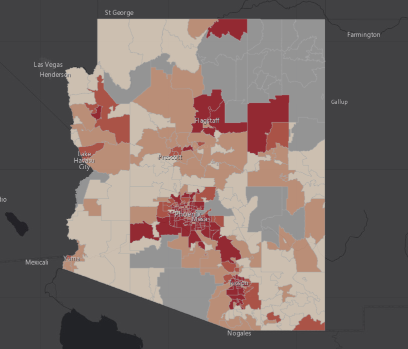 Yuma Az Zip Code Map Oconto County Plat Map